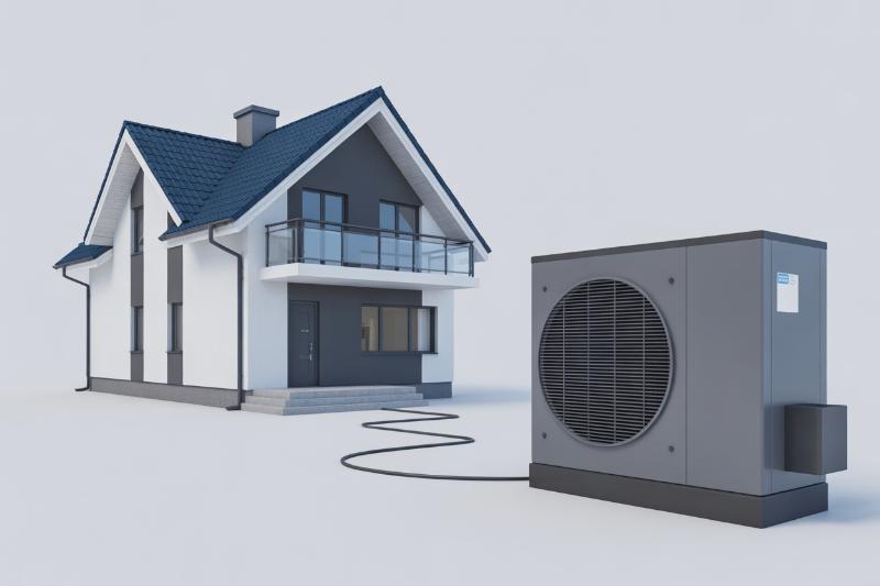 Powietrzna pompa ciepła jako energooszczędne źródło ogrzewania domu
